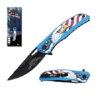 USA 250th Anniversary American Eagle Spring Assist Knife
