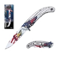 USA 250th Anniversary American Eagle Spring Assisted Knife