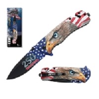 USA 250th Anniversary Tactical American Eagle Spring Assist Knife