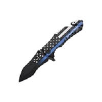 Mtech Spring-Assisted Knife Tactical Knife Black And White