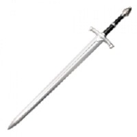 43.3 Inch Fantasy PU Foam Two-Handed Great Cosplay Sword