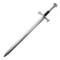 43.3 Inch Fantasy PU Foam Elven Medieval Cosplay Sword
