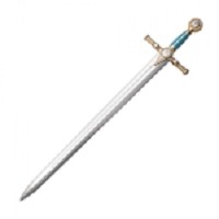 41.35 Fantasy PU Foam Masonic Teal Cosplay Sword