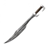 33.65 Inch PU Foam Spartan Warrior Sword
