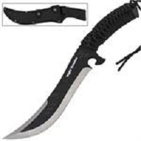 Night Crawler Black Full Tang Hunting Knife