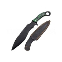 15 Inch Full Tang Handmade Outdoor Kukri Machete Knife