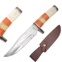Handmade Fixed Blade Clip Point Hunting Knife