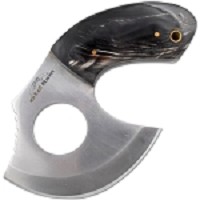 5.5 Inch Handmade Mini Ulu Knife Comes with Sheath