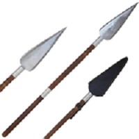 42.25 Handmade Viking Spear With Sheath