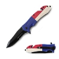 North Carolina - Spring Assisted Tactical Rescue Folding Knife