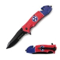 Tennessee - Spring Assisted Tactical Rescue Folding Knife