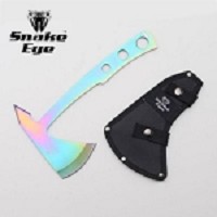 9.5 Inch Rainbow Finish Throwing Axe