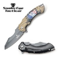 Land Of The Free Statue Of Liberty Spring Assist Pocket Knife