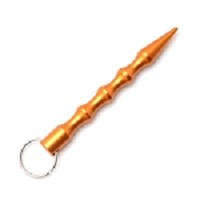 Self Defense 5 Inch Kubotan Keychain - Orange