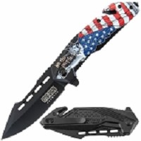 250th Anniversary Patriotic Rescue Folding Spring Assist Knife