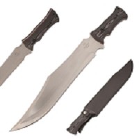 18 Inch Micarta Wood Handle Fix Blade Hunting Knife