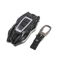 Self Defense - Car Key Flashlight Stun Gun - Black
