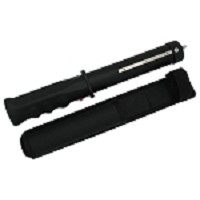 Self Defense Baton Flashlight Stun Gun - Black