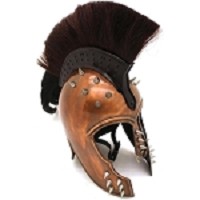 Medieval Warrior Punk Trojan Helmet
