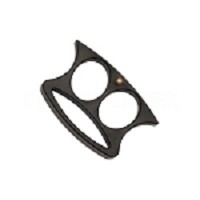 Mini Buckle Knuckle Black Two Finger Hole