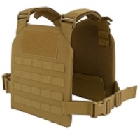Tac - Force Adjustable Molle Vest - Tan