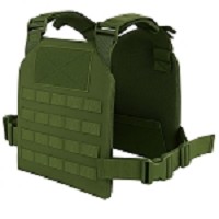 Tac - Force Adjustable Molle Vest - Green