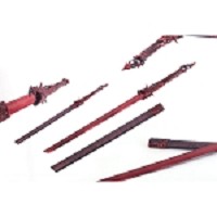 43.75 Inch Handmade Red Dragon Chinese Sword