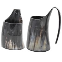 Medieval Warrior - Viking Drinking Horn Tankard Real OX