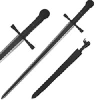 Medieval Warrior - Handmade Viking Style Sword 40 Inch