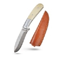 Handmade Fixed Blade Skinner Knife Bone Handle
