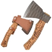 Handmade 11 Inch Mini Axe High Carbon Steel Blade