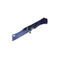 Spring-Assisted Heavy Duty Razor Style Knife - Blue Handle
